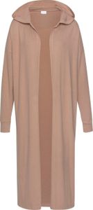 LASCANA Longstrickjacke taupe Größe 44/46