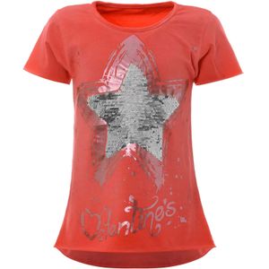 BEZLIT Mädchen Wende Pailletten T-Shirt mit tollem Motiv Orange 104