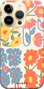 iPhone 14 Pro Handyhülle von Glided Colorful Flowy Schutzhülle Tough case Hülle TPU Etui Silikon Case