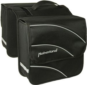 Haberland Doppeltasche Kim M 24 Zoll schwarz 28x28x11cm 18l