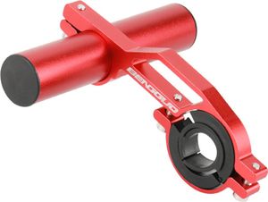 Fahrradlenkerverlängerung aus Aluminiumlegierung, schnelle Installation, Lenkerverlängerungshalterung für Fahrrad, Licht, Telefon, Code-Messgerät, 10/20 cm Lenker-Querstange für MTB, Rennrad, Motorrad, Roller