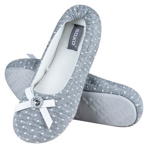 Damen-Hausschuhe Ballerinas Gr. 37-38 von SOXO – Hausschuhe für Frauen