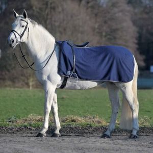 Waldhausen Nierendecke 0g Fleece Economic Nachtblau Pony