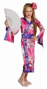 Kinder Kostüm Ge Kimono als Japanerin Karneval Fasching Gr.116