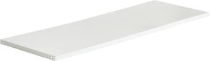 Kovová polica do spisovej skrine Práškovo lakovaný kov 2 cm x 114,8 cm x 36 cm (VxŠxH) Farba: Biela