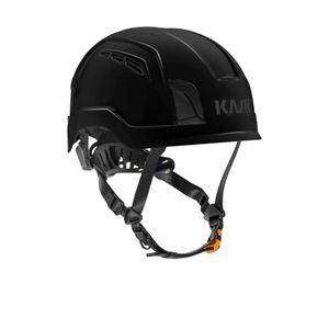 KASK Schutzhelm ZENITH X Air, Bauhelm, Kletterhelm, Arbeitshelm, Drehrad Gr. 52-63 cm, Belüftungsystem Farbe:schwarz