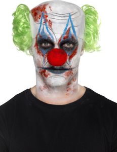 Herren Kostüm Zubehör Horror Clown Glatze Nase Makeup Halloween