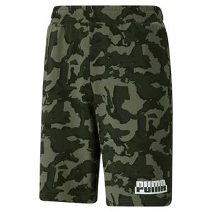 Puma Herren Short CORE Cam0 AOP Shorts Camouflage, Größe:M, Farbe:Grün (Forest Night)