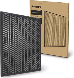 Philips Original NanoProtect Aktivkohle Filter für Luftreiniger AC2887, AC2889, AC3829, Schwarz (FY2420/30)