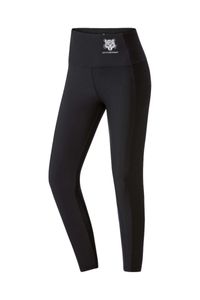 Crivit Damen Funktionsleggings Schnelltrocknend Feuchtigkeitsregulierend Schwarz S