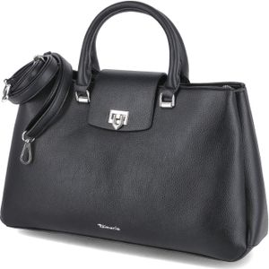 Tamaris Damen Handtasche / Umhängetasche CAROLINA Schwarz Kunstleder-