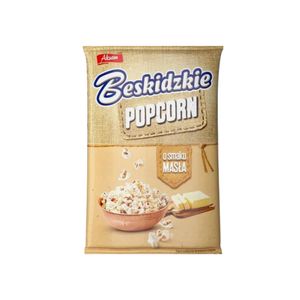 Popcorn mit Buttergeschmack BESKIDZKIE 90 g x 12 Stück
