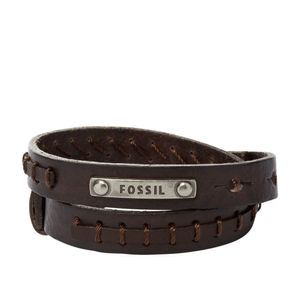 Fossil Herren Armband Leder JF87354040