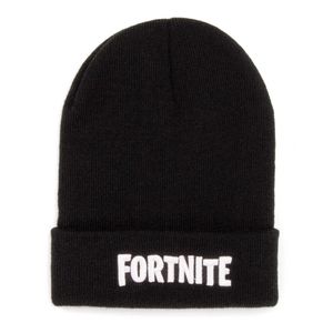 Fortnite - Kinder Logo - Mütze NS6416 (Einheitsgröße) (Schwarz)