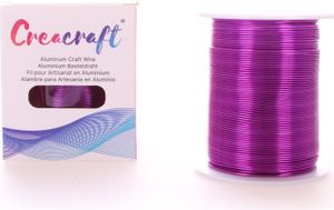 Aluminiumdraht 1 mm x 150 m, Violett