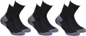 Ponožky HIGH COLORADO Outdoor 3er-Pack Schwarz 43-46