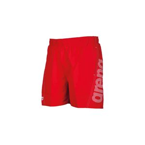 Arena Herren Badehose Badeshorts Shorts Fundamentals Logo Boxer, Farbe:Rot, Artikel:-41 red / white, Wäschegröße:M