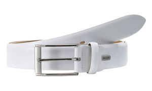 LLOYD Leder-Gürtel weiß, Länge:105 cm