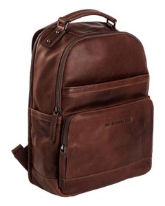 The Chesterfield Brand Wax Pull Up Rucksack Leder 39 cm Laptopfach