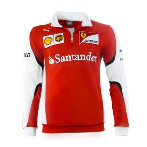 Puma SF Scuderia Ferrari Team Half Zip Fleece rot / weiß M