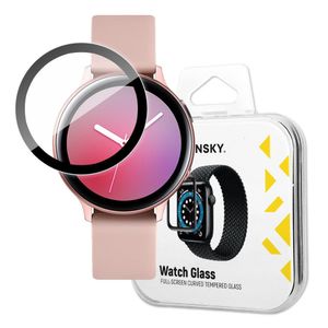 Wozinsky Watch Glass Hybridní Sklo Pro Samsung Galaxy Watch Active 2 40 Mm Černé
