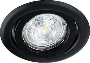 Vestavné stropní svítidlo Vestavné bodové svítidlo DAIRA Black IP20 kulaté černé EDO777299 EDO