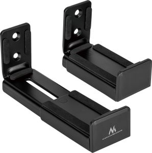 Univerzálny nástenný držiak pre reproduktor Soundbar Nástenný držiak pre reproduktory Nástenný držiak pre upevnenie boxu Nastaviteľná hĺbka 90 ~ 154 mm do 15 kg 2x držiaky Pár Univerzálny nástenný držiak pre reproduktor Soundbar Nástenný držiak pre reproduktory Nástenný držiak pre upevnenie boxu Nastaviteľná hĺbka 90 ~ 154 mm do 15 kg 2x držiaky Pár