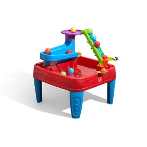 STEP2 Discovery Ball Wasserspieltisch mit Bällen | Wassertisch mit 13-teiligem Zubehörset | Garten Wasser Spieltisch für Kinder oder Indoor Bälle Tisch