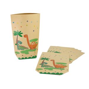 Oblique Unique 6 Dino Geschenktüten Dinosaurier Papiertüten Kinder Geburtstag Mitgebsel