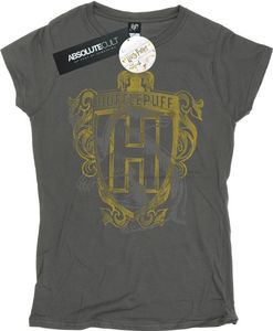 Harry Potter - Dámske tričko "Hufflepuff" BI23789 (XXL) (Charcoal)