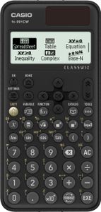 CASIO FX 991 CW (bn) Classwiz školská kalkulačka s prirodzeným zobrazením matematických výrazov na displeji, 540+ funkcií, QR Code, pevné puzdro, duálne napájanie,
