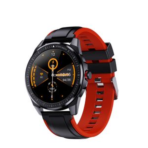 Chytré hodinky Fitness Tracker s 15 sportovními režimy Vodotěsný Bluetooth Monitor srdečního tepu Sledování kvality spánku Červená barva