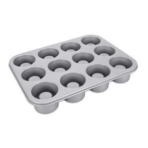 Städter "We love Baking" Cake Cups Metall Silber