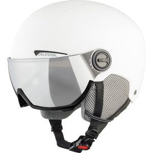 Alpina Arber Visor Q-Lite Ski Helmet White Matt L Skihelm