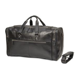 NEGOTIA Alpha Premium Weekender Ladies Suit Bag Travel Bag Men Leather - Weekender Men Leather Weekender Bag - Leather Bag Men - Brown