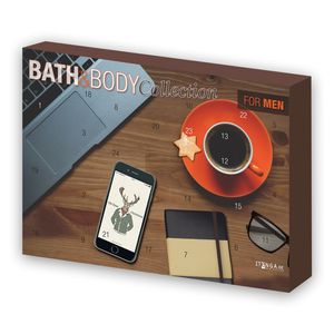 Adventskalender Männer Bath & Body for Men (Motiv Schreibtisch Business)