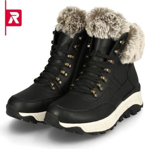 Botki damskie Rieker W0063-00 schwarz 40