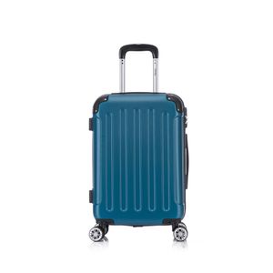 Flexot® F-2045 Handgepäck Bordcase Trolley Koffer Reisekoffer Hartschale Doppeltragegriff mit Zahlenschloss Gr. M Farbe Royal-Blau