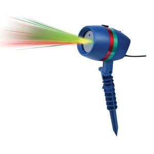Star Shower Motion Laserlicht-System inkl Fernbedienung und Spitzaufsatz