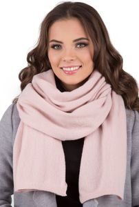 Vivisence damen winter schal warm und gemütlich halsbedeckung an winter und herbst warm dick schal, klassisch winterschal für frauen, hergestellt in der eu, rosa, einheitsgröße