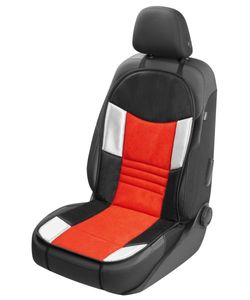 coole Universal Auto Polyester Mesh Sitzauflage Hunt rot, weiche 16 mm Schaumstoff Kaschierung, PKW Sitzauflage