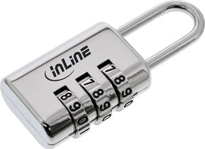 InLine® Zahlenschloss, mit 3-fach Zahlenkombination
