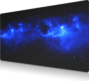 Titanwolf XXXL Übergröße Mauspad 1600x800mm, XXXL Großformat, Schreibtischunterlage, gummierte Rückseite, rutschfest und abwaschbar, Präzision und Geschwindigkeit, Space