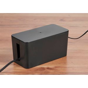 MediaRange Kabelbox klein 223x118x114mm schwarz