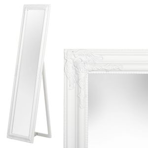 Standspiegel DOMINGO ca. 160x40cm Weiß