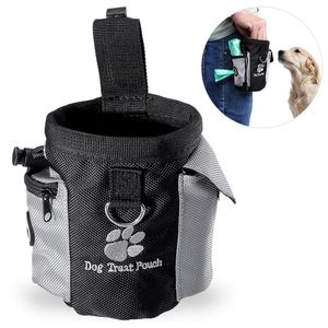 Leckerlibeutel für Hunde - Praktischer Futterbeutel für das Hundetraining - Multifunktionaler Leckerlitasche für Hunde mit Kotbeutelspender