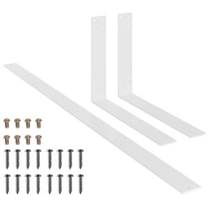 vidaXL Rückenlehne für Palettensofa Weiß 110 cm Eisen