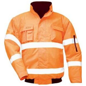 Safestyle 23523 pánska pracovná bunda vesta veľkosť S oranžová nová