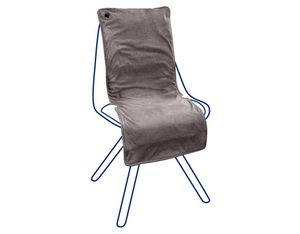 Beheizbare Sitzauflage ROLF KERN,Akku,grau 40x110cm drei Heizstufen max. 55°C
