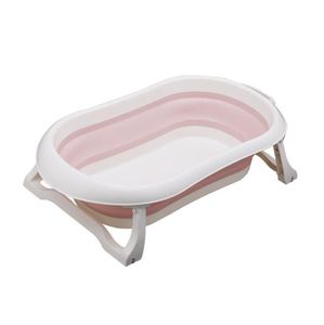 RHP Badewanne für Babys Ergonomische Babywanne Anti-Rutsch Kunststoff - 3 Farben Rosa